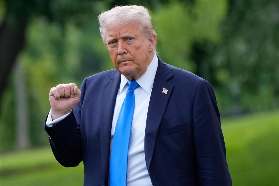 Wer könnte folgen, wenn sich US-Präsident Trump eines Tages zurückzieht? Der Republikaner hat mehrere Ideen. (Archivbild)Alex Brandon/AP/dpa