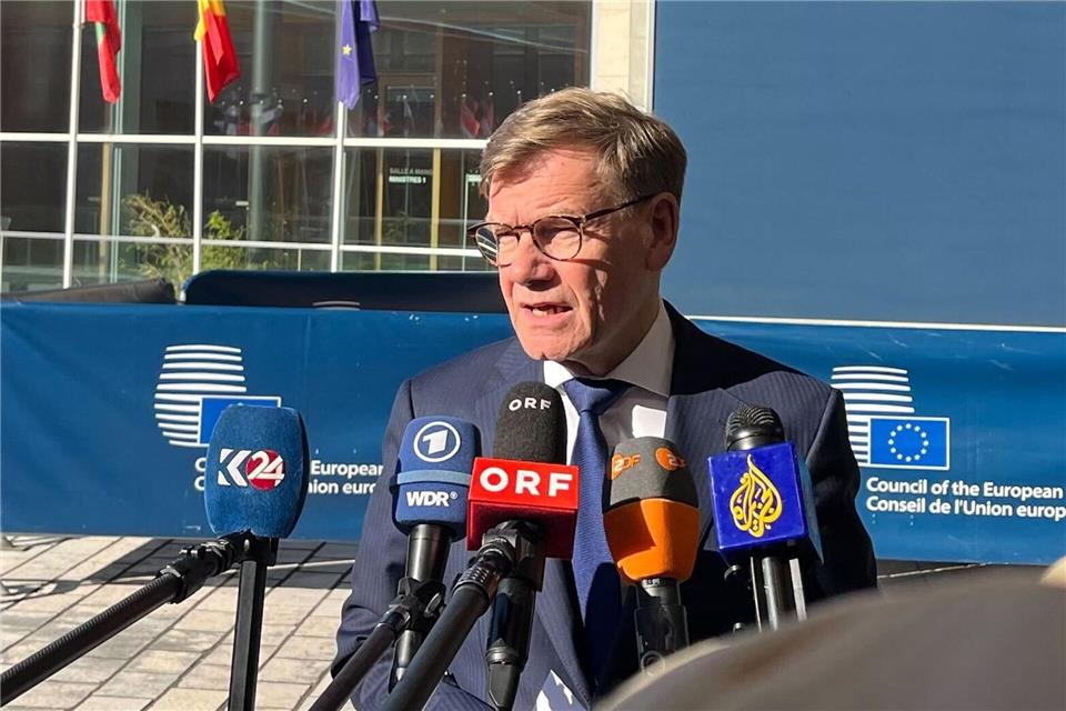 „Wer nicht anfängt, der kommt zu keinem Ergebnis“, sagt Bundesaußenminister Johann Wadephul.Katharina Redanz/dpa