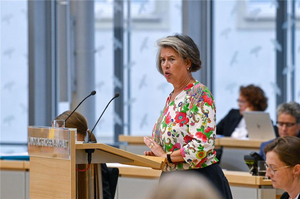 Wer sich integriert habe und seinen eigenen Lebensunterhalt verdiene, bleibe willkommen, sagt Innenministerin Tamara Zieschang (CDU). (Archivbild)Klaus-Dietmar Gabbert/dpa