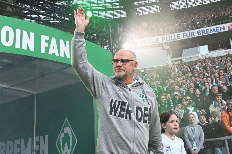 Werder Bremens Trainerlegende Thomas Schaaf. (Archivbild)Carmen Jaspersen/dpa