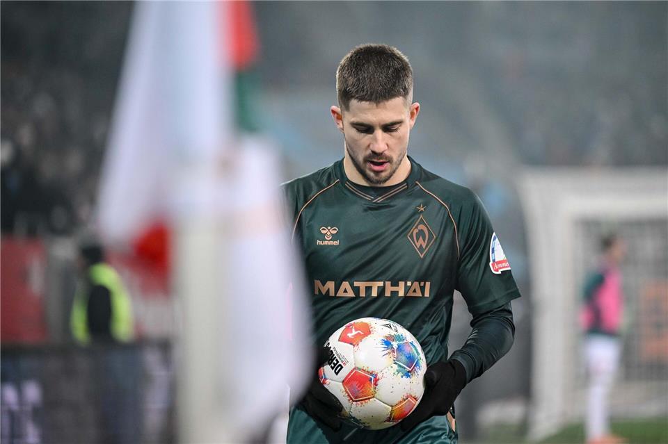 Werder-Profi Romano Schmid. Harry Langer/dpa