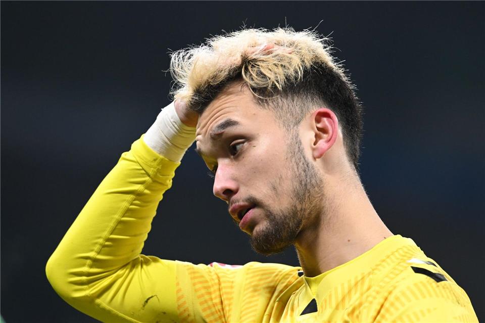 Werder-Torwart Mio Backhaus (Archivfoto).Carmen Jaspersen/dpa