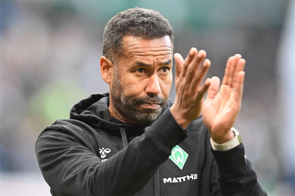 Werder-Trainer Daniel Thioune.Carmen Jaspersen/dpa