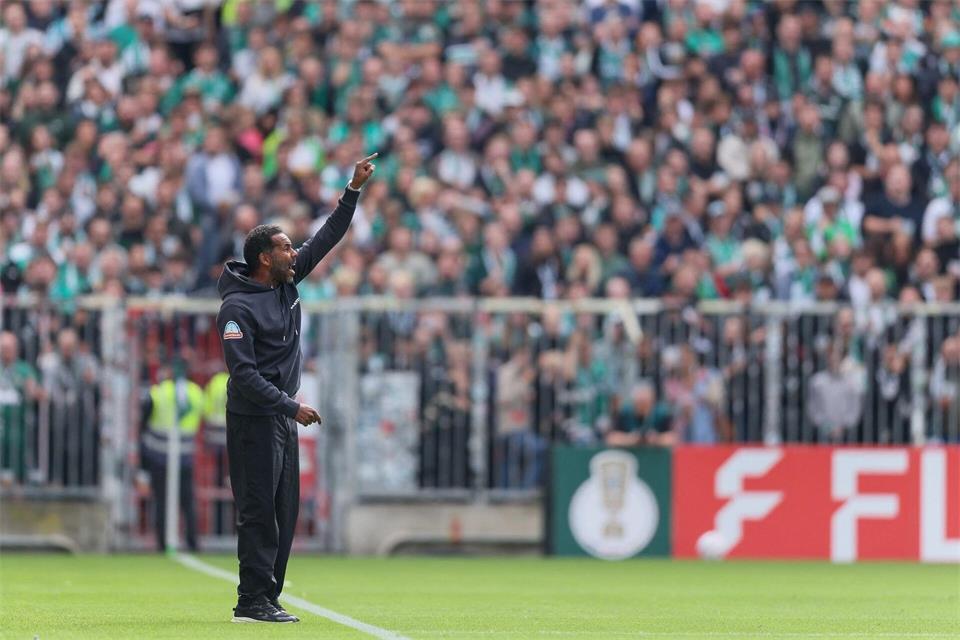 Werder-Trainer Daniel Thioune.Selim Sudheimer/dpa