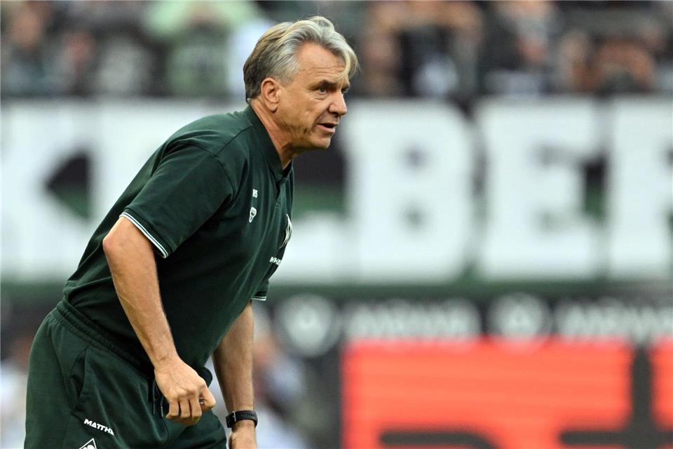 Werder-Trainer Horst Steffen.Federico Gambarini/dpa