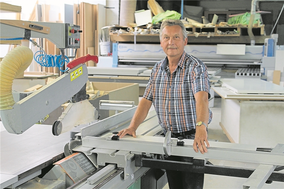 Werner Brockmann arbeitet seit 50 Jahren bei der Firma Hetkamp.