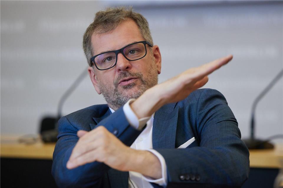 Werner Graf ist seit 2021 im Berliner Abgeordnetenhaus und seit 2022 Co-Vorsitzender der Grünen-Fraktion. (Archiv)Joerg Carstensen/dpa