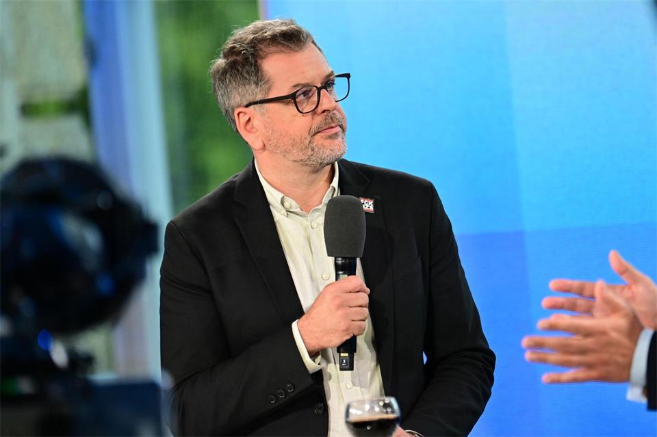Werner Graf trat als Spitzenkandidat bei den Grünen an.Fabian Sommer/dpa