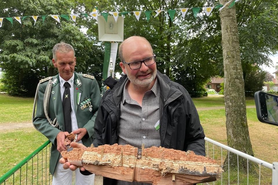Werner Ridder ist neuer König der Raesfelder Schützen.