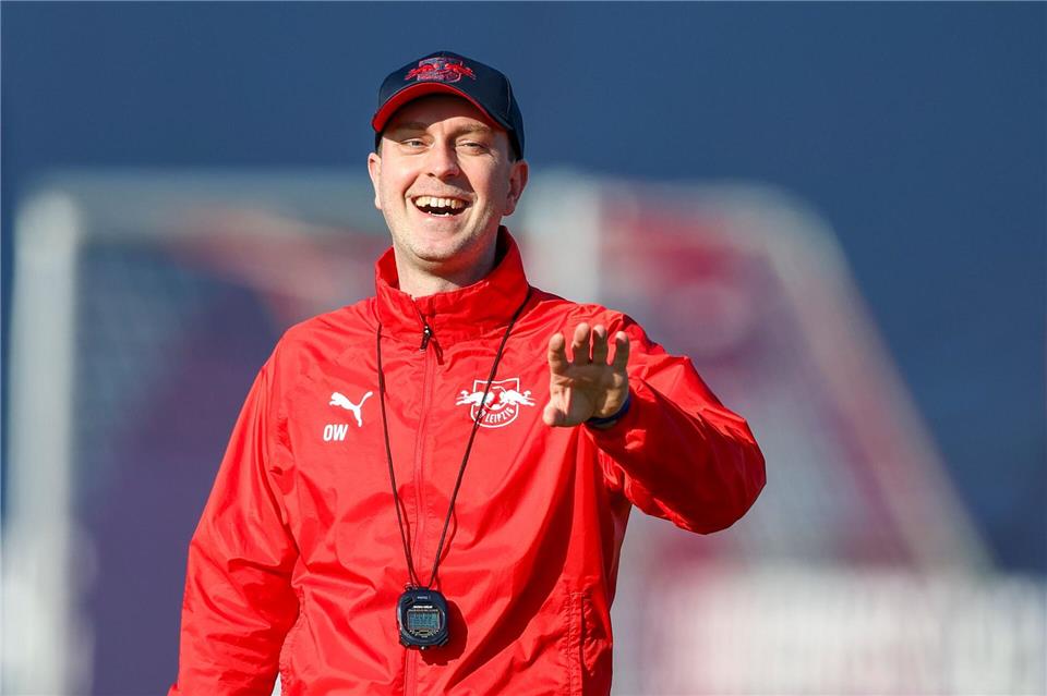 Werner und sein Team wollen den Anschluss an die Champions-League Plätze halten.  Jan Woitas/dpa