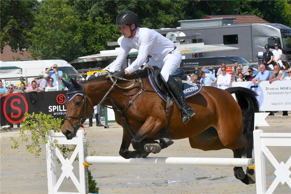 Westfalenmeister mit Lajacuma NRW: Hendrik Dowe vom ZRFV Heiden.
