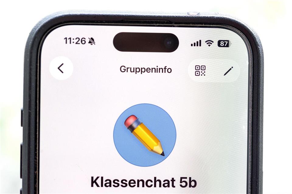 WhatsApp-Gruppen werden häufig für die Kommunikation im Schulalltag genutzt. (Illustration)Fernando Gutierrez-Juarez/dpa