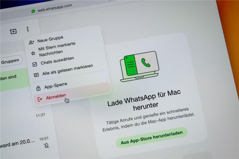 Whatsapp im Browser benutzt? Dann hinterher das Abmelden nicht vergessen.Nico Tapia/dpa-tmn