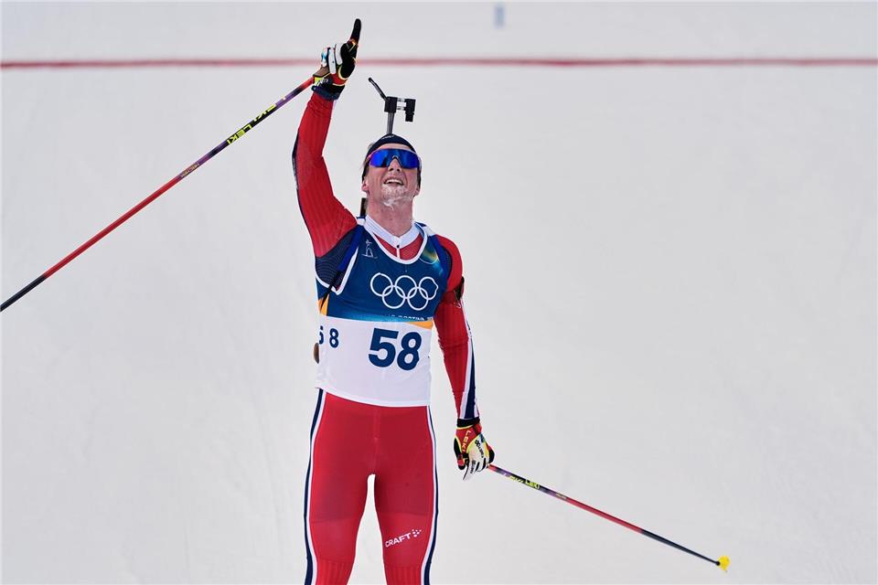 Widmet seinen Sieg seinem toten Freund: Johan-Olav Botn.Andrew Medichini/AP/dpa