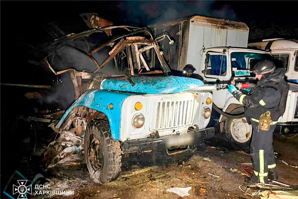 Wie Charkiw wurden auch andere ukrainische Städte nach Auslaufen der Waffenruhe wieder angegriffen. Uncredited/Ukrainian Emergency Service/AP/dpa