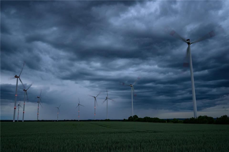 Wie entwickelt sich die Windkraft in Brandenburg?Patrick Pleul/dpa