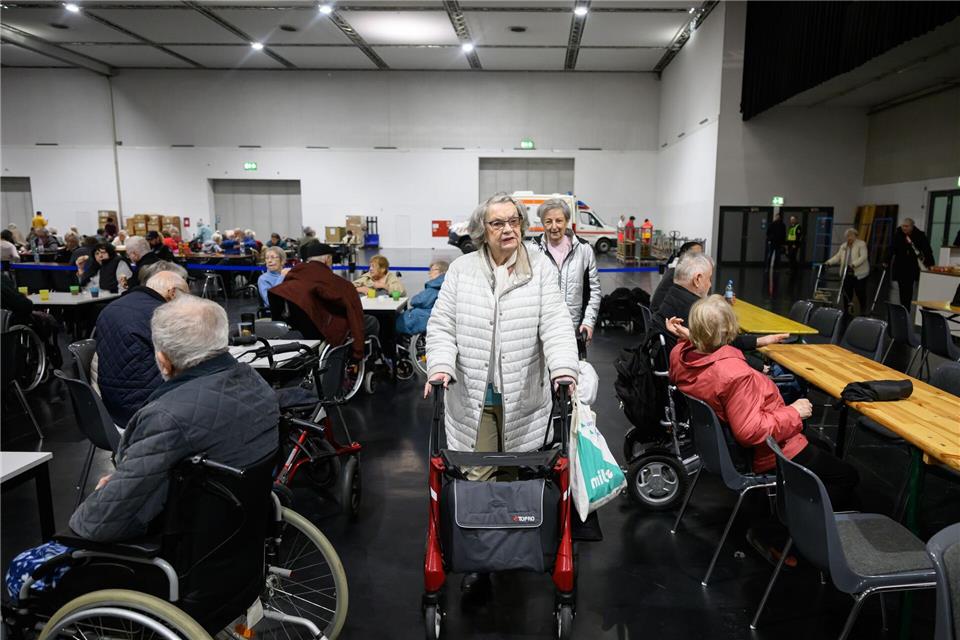 Wie erleben Dresdner die Evakuierung?Robert Michael/dpa