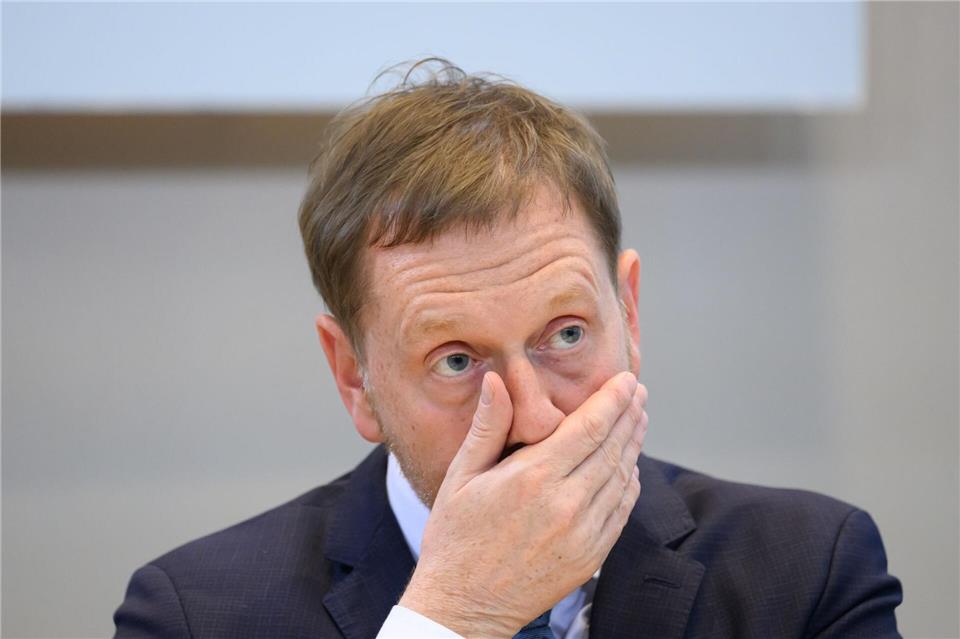 Wie geht es in Sachsen nach dem Scheitern der Sondierung weiter? Robert Michael/dpa