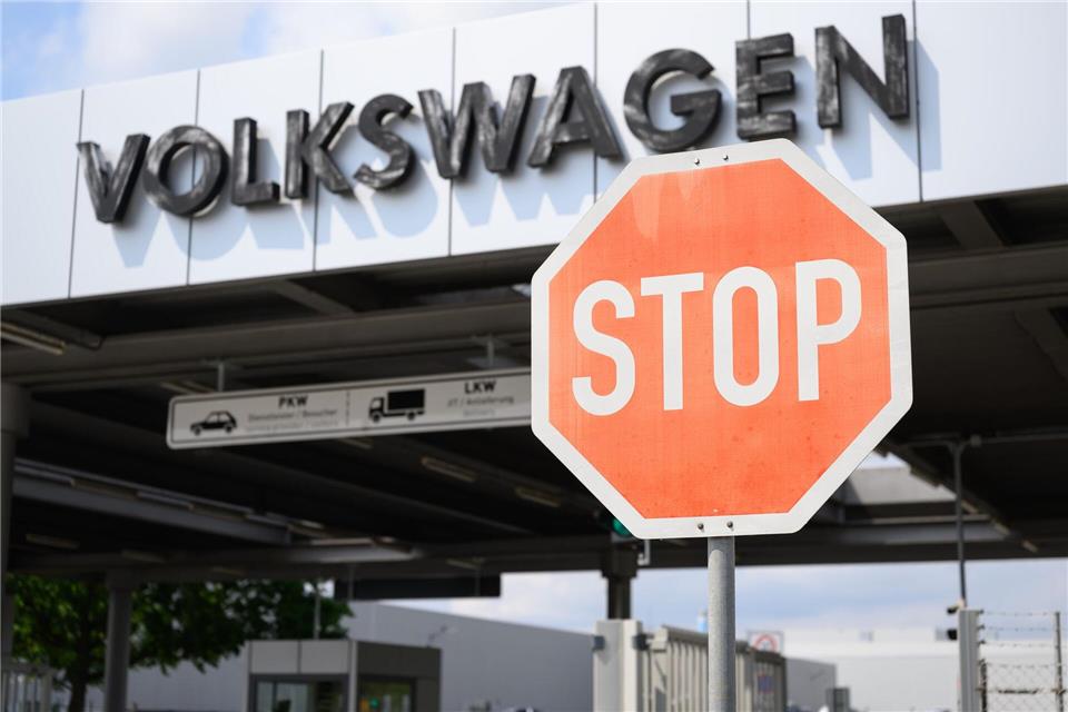 Wie geht es weiter für das VW-Werk in Zwickau?Hendrik Schmidt/dpa