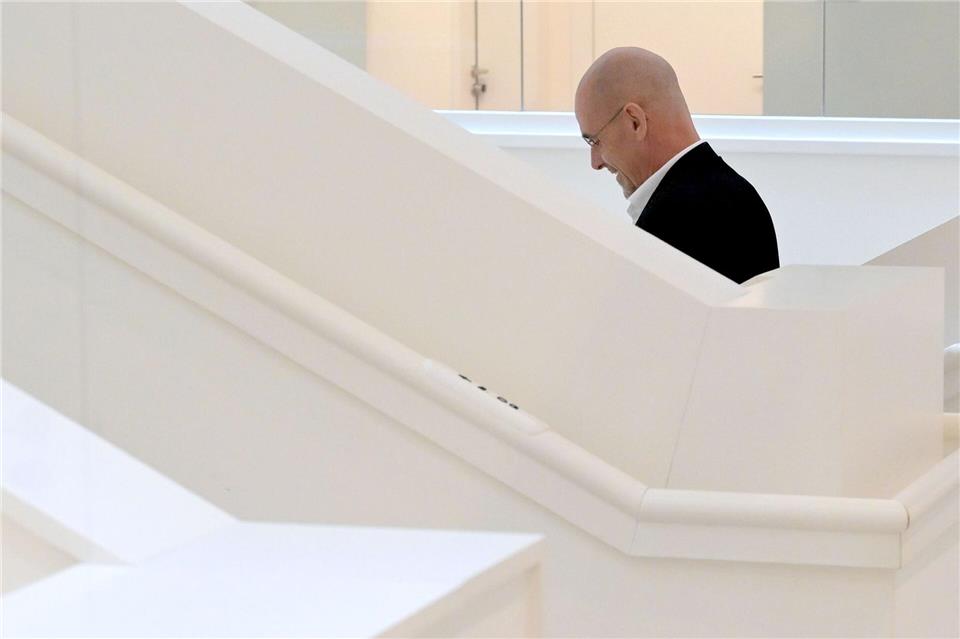 Wie geht es weiter mit der BSW-Fraktion in Brandenburg? Fraktionschef Niels-Olaf Lüders steht in der Kritik, überstand aber einen Misstrauensantrag. Michael Bahlo/dpa