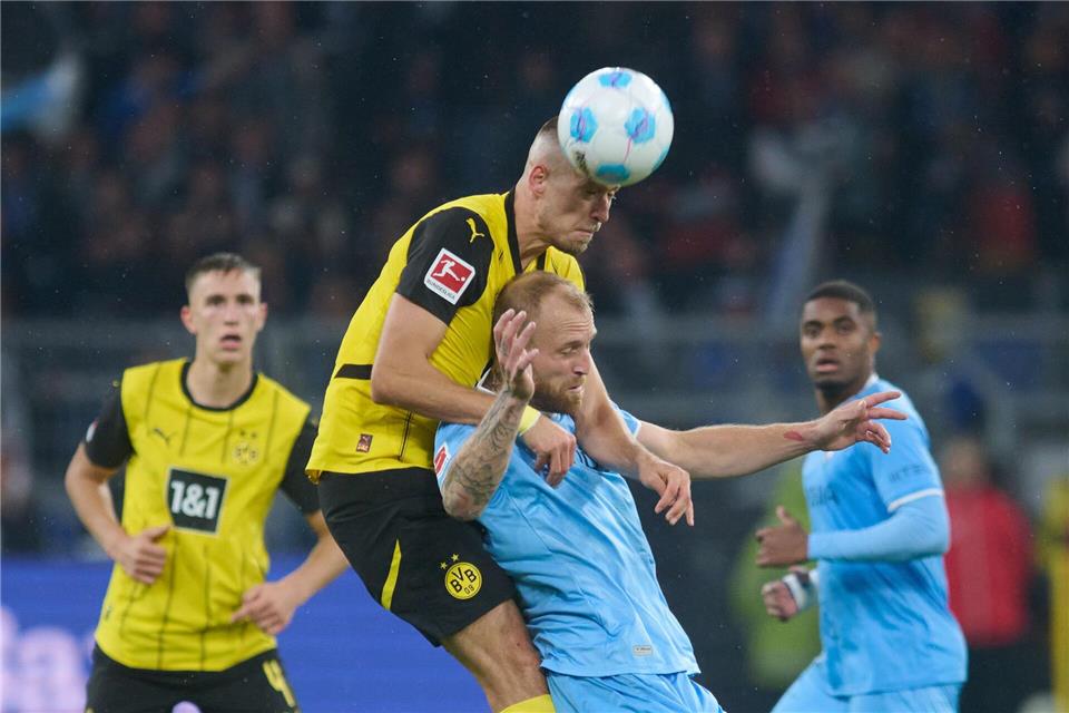 Wie oft in der jüngsten Vergangenheit entpuppte sich der VfL Bochum für den BVB als unbequemer Gegner. Bernd Thissen/dpa