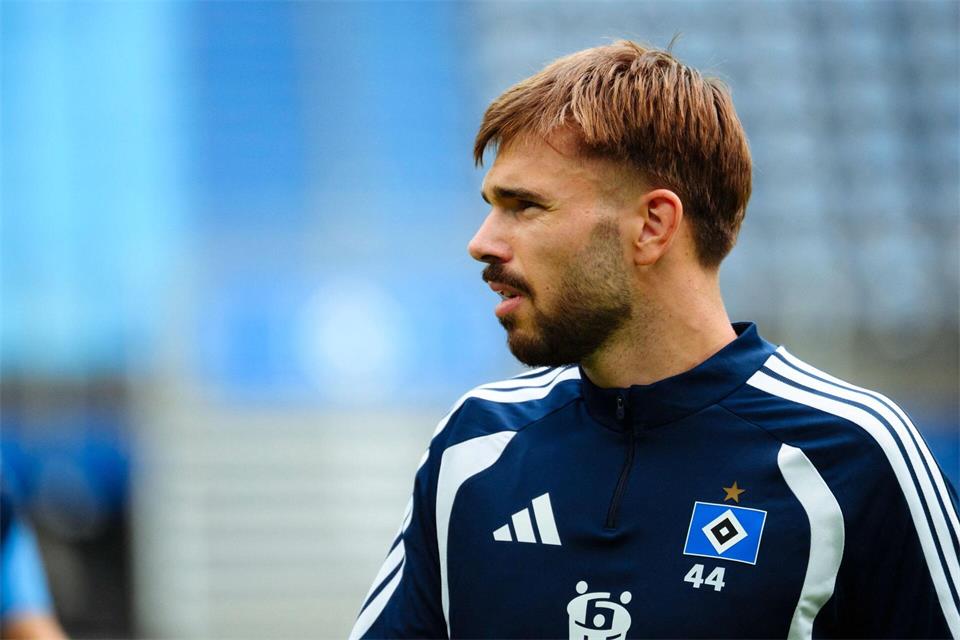 Wieder da: Zwei Monate vor dem Ende der Doping-Sperre trainiert Mario Vuskovic beim HSV.Gregor Fischer/dpa