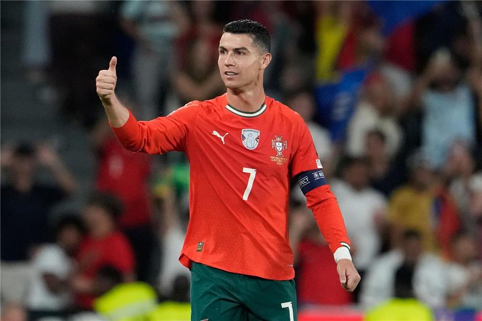 Wieder dabei: Portugals Superstar Cristiano Ronaldo. (Archivbild)Armando Franca/AP/dpa