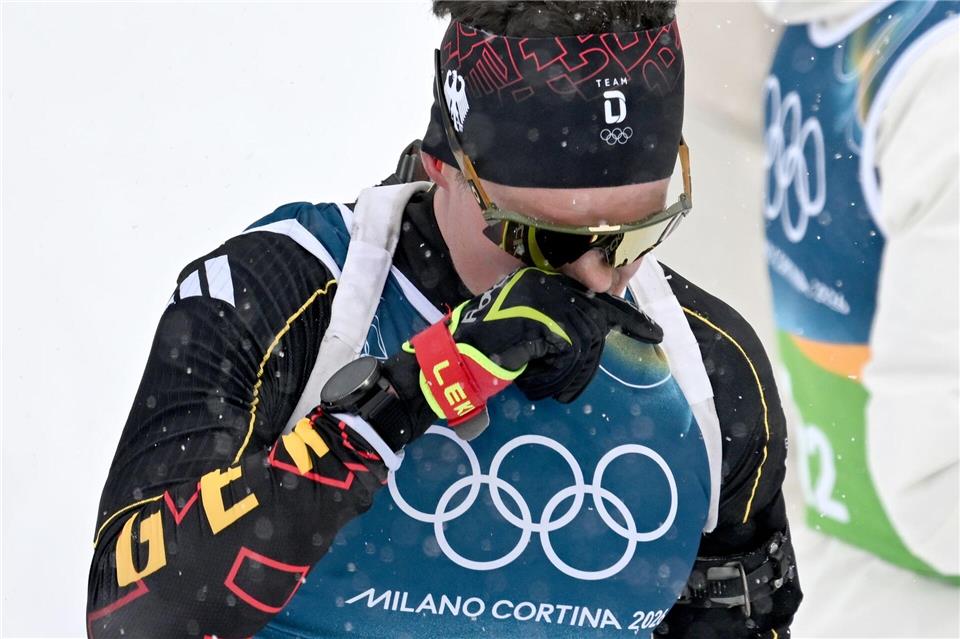 Wieder eine Enttäuschung: Philipp Horn konnte am Ende keine Medaille mehr für das deutsche Team retten.Hendrik Schmidt/dpa