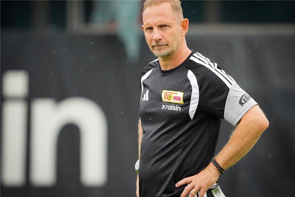 Wieder kein Sieg für Mauro Lustrinelli und Union Berlin. (Archivbild)Soeren Stache/dpa