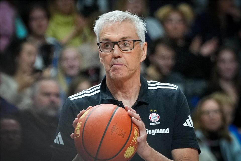 Wieder nichts: Bayern-Coach Gordon Herbert und sein Team verlieren in Dubai. (Archivbild)Soeren Stache/dpa