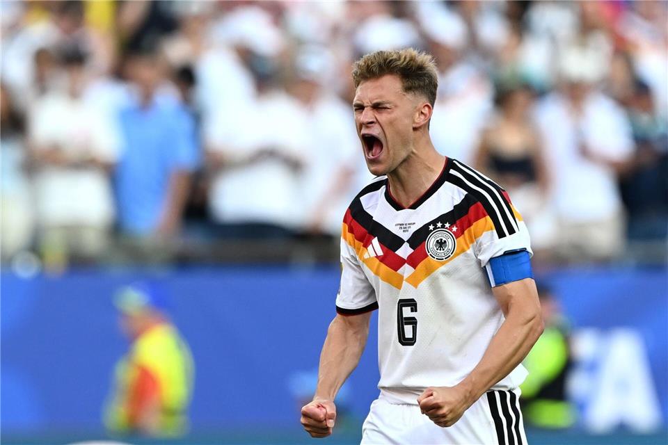 Wieder nur WM-Frust. Nach seinem Treffer im Elfmeterschießen ballte Joshua Kimmich noch die Fäuste. Federico Gambarini/dpa