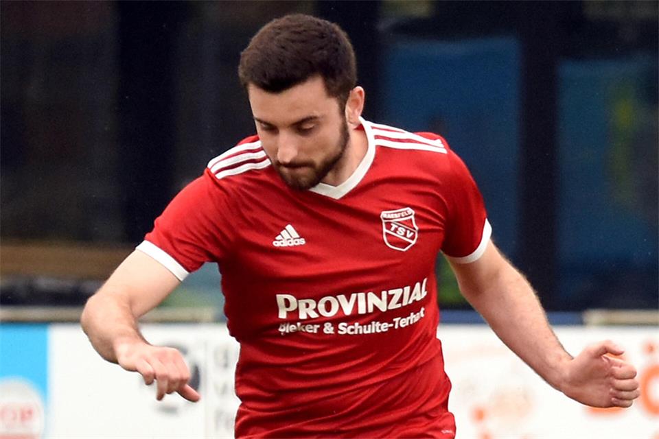 Wiedersehen mit alten Bekannten: Nico Olbing muss mit dem TSV Raesfeld am Sonntag beim SuS Stadtlohn ran.