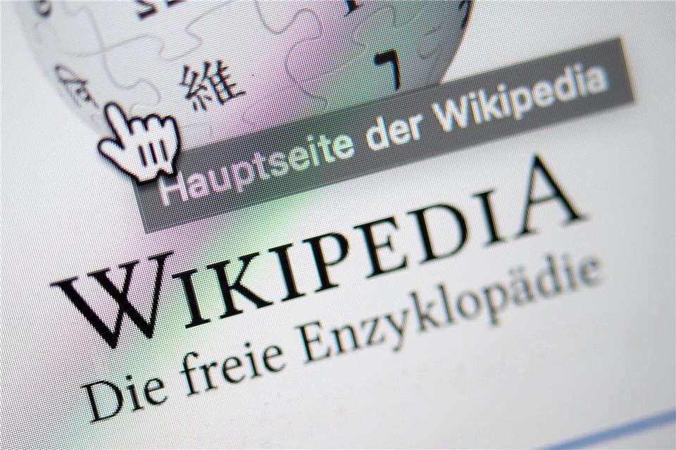 Wikipedia feiert am 15. Januar ihr 25-jähriges Bestehen. (Archivbild)Sebastian Gollnow/dpa