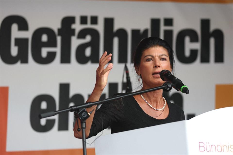 Will Merz-Regierung kippen sehen: Sahra Wagenknecht. Jan Woitas/dpa