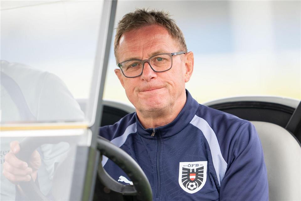 Will das Nationalteam noch länger steuern: Ralf RangnickGeorg Hochmuth/APA/dpa