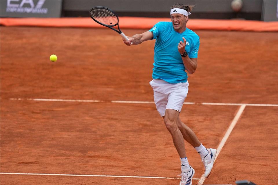 Will endlich seinen ersten Grand-Slam-Turniersieg feiern: Alexander Zverev (Archivbild)Alessandra Tarantino/AP/dpa
