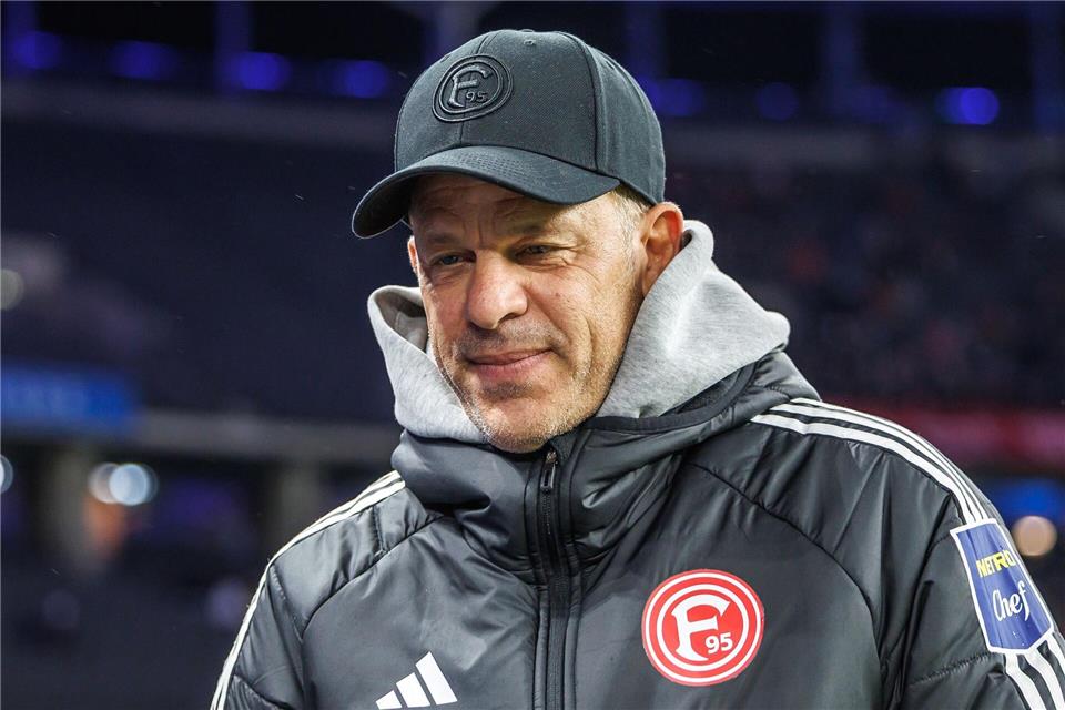 „Negativstrudel“ stoppen: Fortuna will Pokal-Überraschung Will mit Fortuna Düsseldorf im DFB-Pokal überraschen: Trainer Markus Anfang. (Archivbild) Andreas Gora/dpa