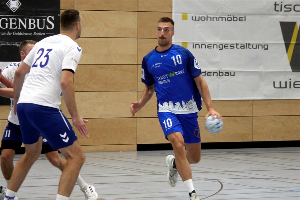 Will mit dem TV Borken den dritten Saisonsieg einfahren: Marcel Beckmann.