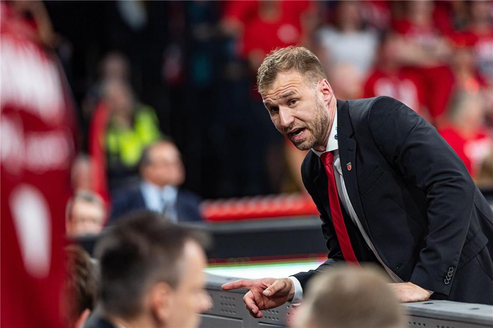 Will offenbar zum FC Bayern: Trainer Gavel. (Archivbild)Daniel Löb/dpa