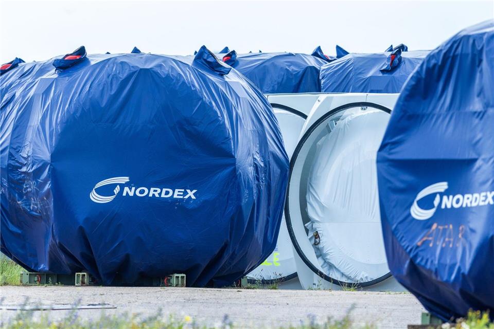 Windturbinenbauer Nordex: Starkes viertes Quartal. (Achivbild)Jens Büttner/dpa