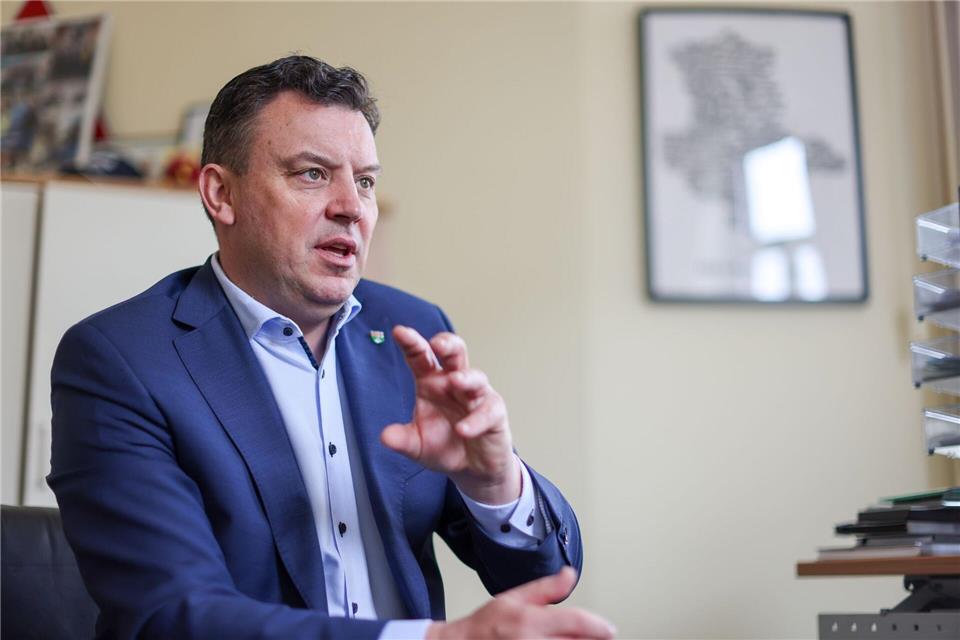 „Wir kommen mit dieser Beschlusslage, die wir haben, völlig klar“, sagt der sachsen-anhaltische CDU-Landesvize André Schröder. (Archivbild)Jan Woitas/dpa