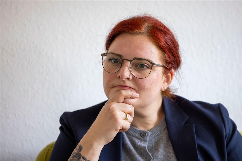 Schellhammer: Landesverfassung braucht Update „Wir sehen ein ganzes Bündel an Themen“, sagt Grünen-Fraktionschefin Schellhammer. Helmut Fricke/dpa