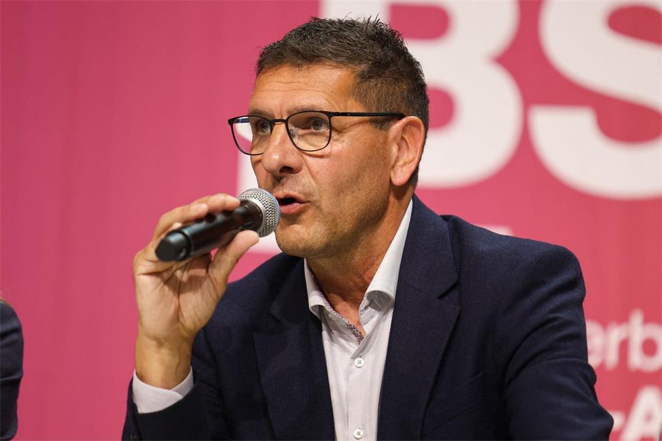 „Wir stehen nicht unter Zeitdruck“, sagt BSW-Fraktionschef Thomas Schulze. (Archivbild)Peter Gercke/dpa