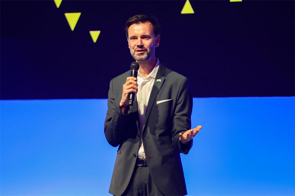 „Wir treten ein für Vielfalt und das respektvolle Miteinander unterschiedlicher Perspektiven und wir treten ein für eine offene Gesellschaft.“Christoph Reichwein/dpa