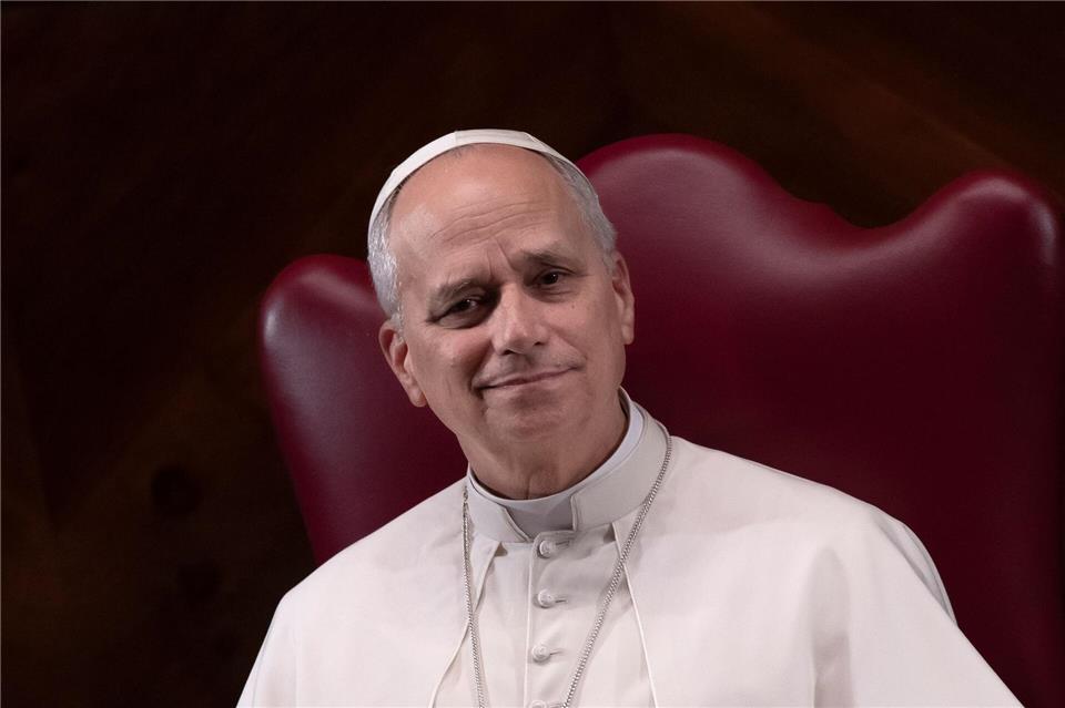 Wirbt für mehr Klimaschutz: Papst Leo. Maria Grazia Picciarella/SOPA Images via ZUMA Press Wire/dpa