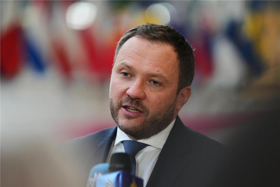 Wirbt in Brüssel für ein Vorgehen gegen russische Ukraine-Kämpfer: Estlands Außenminister Margus Tsahkna. (Archivbild)Virginia Mayo/AP/dpa