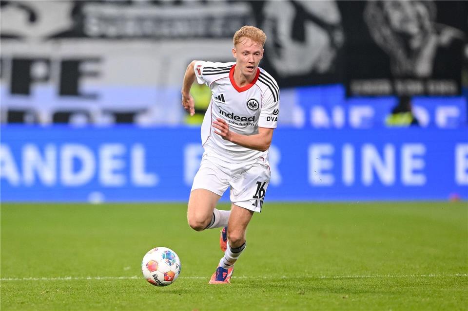 Wird Frankfurt fehlen: Hugo Larsson. (Archivbild)Harry Langer/dpa