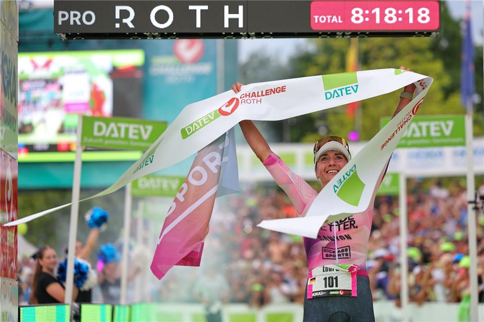 Wird Laura Philipp erneut in Roth triumphieren? (Archivbild)Daniel Karmann/dpa