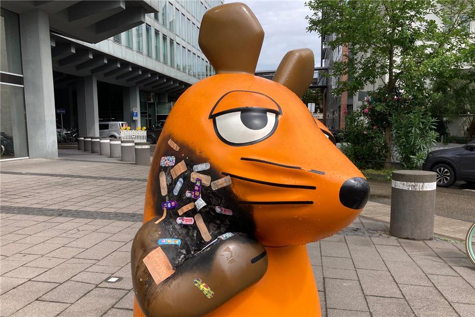 Wird der Brandanschlag auf die Maus-Figur womöglich bald aufgeklärt? (Archivfoto)Jonas-Erik Schmidt/dpa