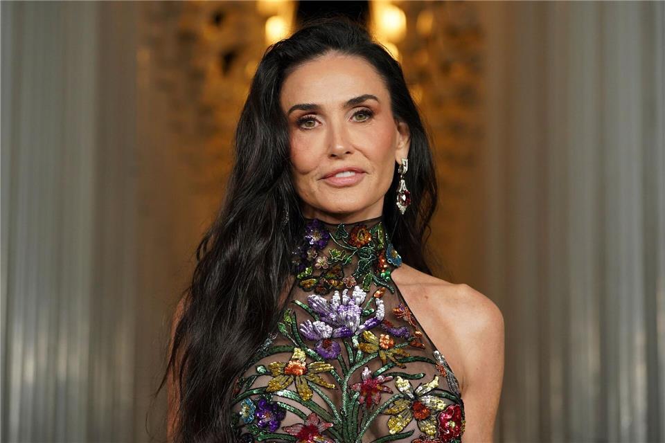 Wird in Berlin erwartet: US-Schauspielerin Demi Moore. (Archivbild)Jordan Strauss/Invision/AP/dpa